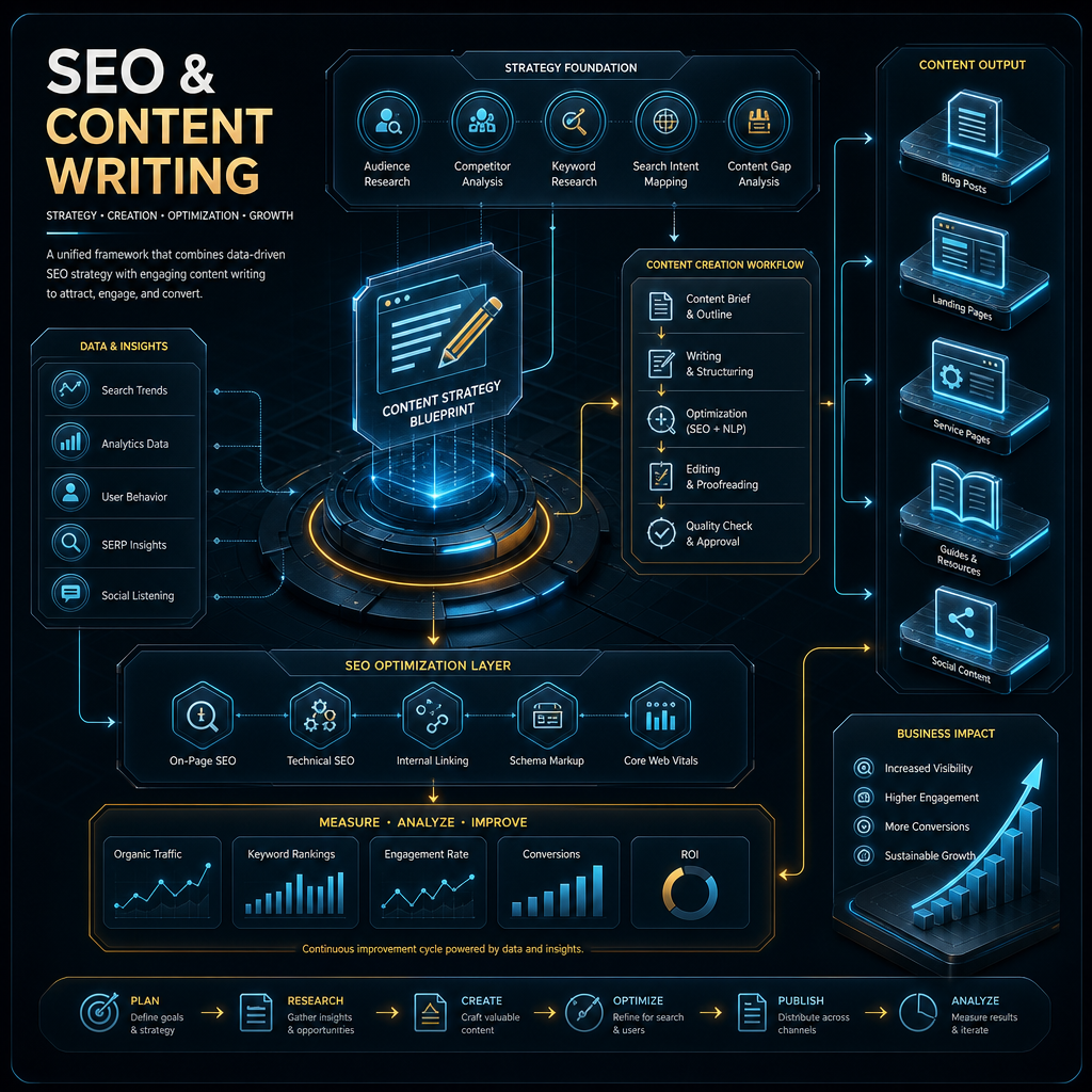 SEO & Content Writing Strategy and Architecture Blueprint 2026
