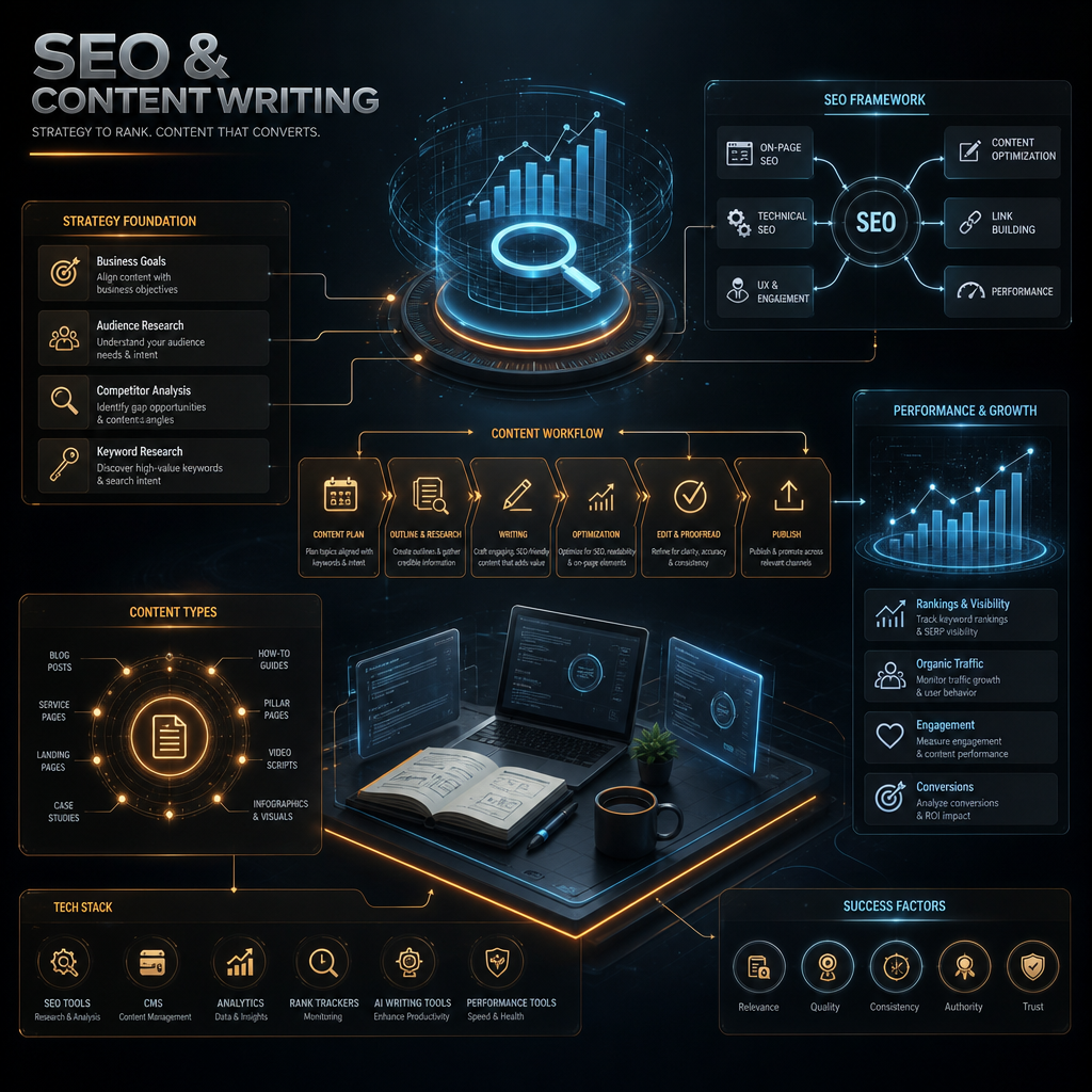 SEO & Content Writing Strategy and Architecture Blueprint 2026