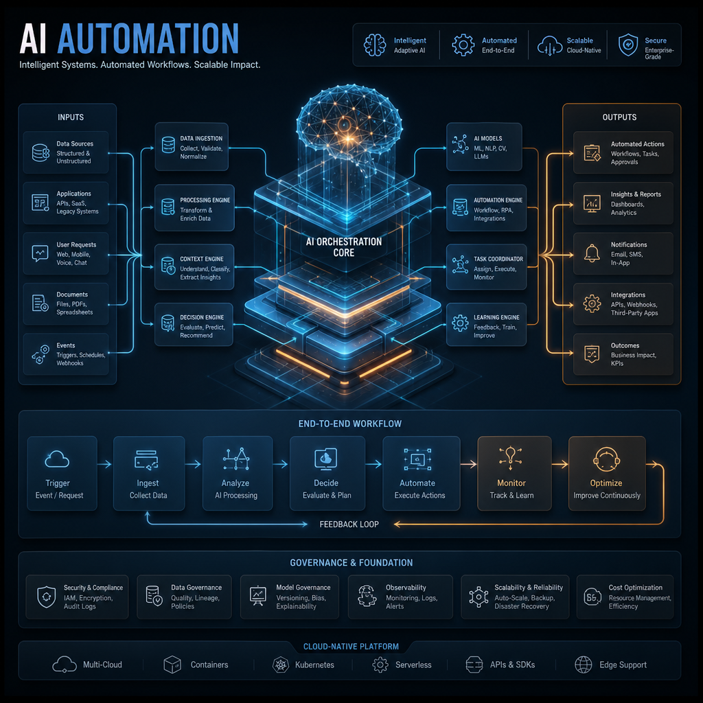 AI Automation Strategy and Architecture Blueprint 2026