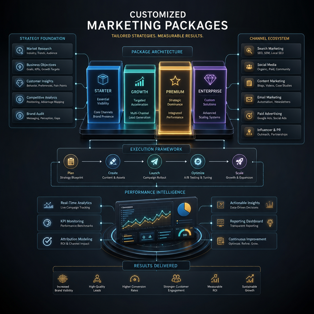 Customized Marketing Packages Strategy and Architecture Blueprint 2026