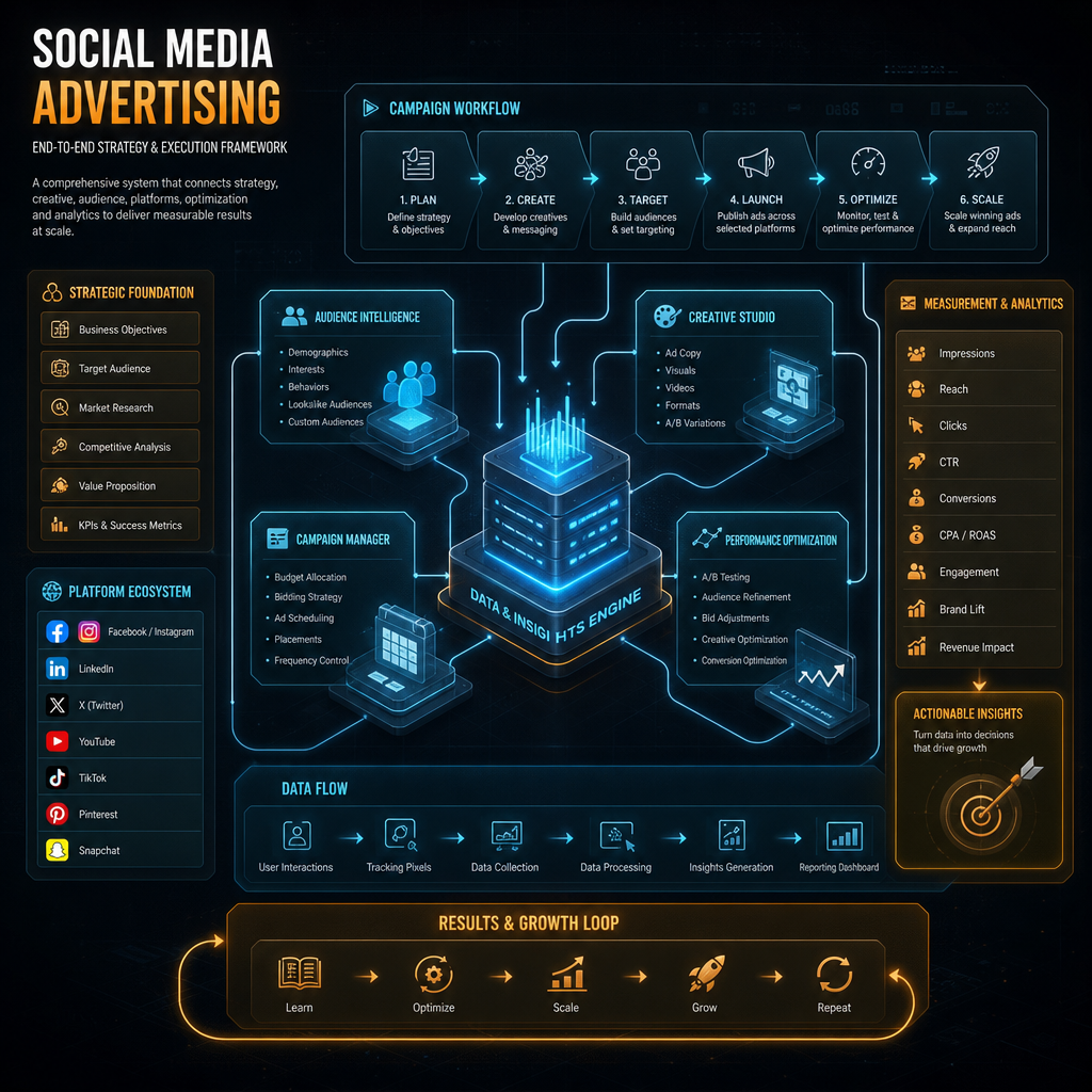 Social Media Advertising Strategy and Architecture Blueprint 2026