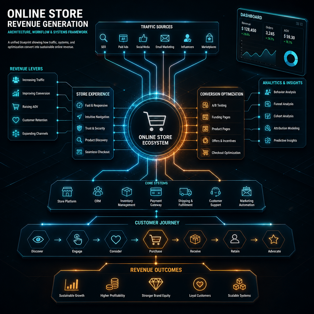 online store revenue generation Strategy and Architecture Blueprint 2026