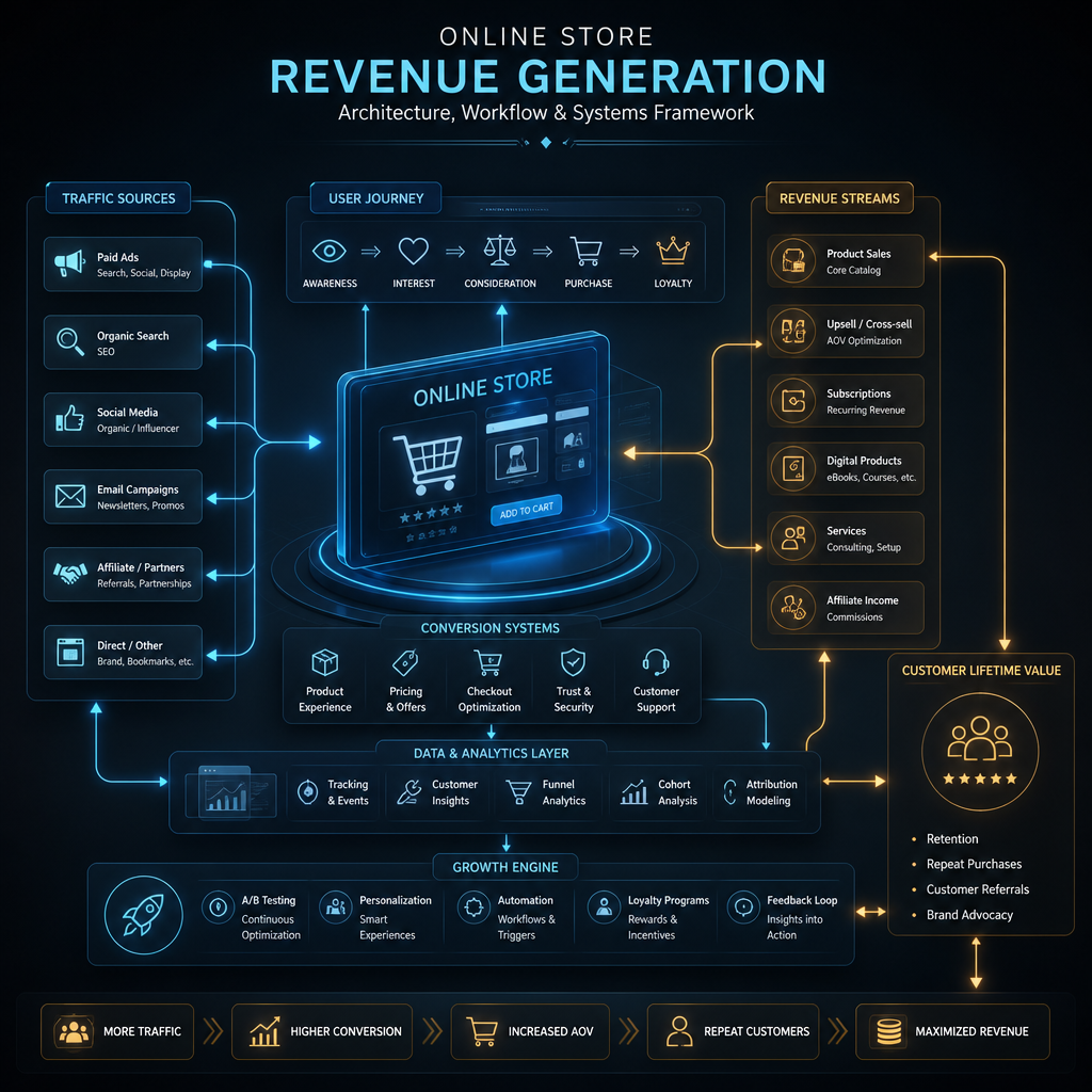 online store revenue generation Strategy and Architecture Blueprint 2026