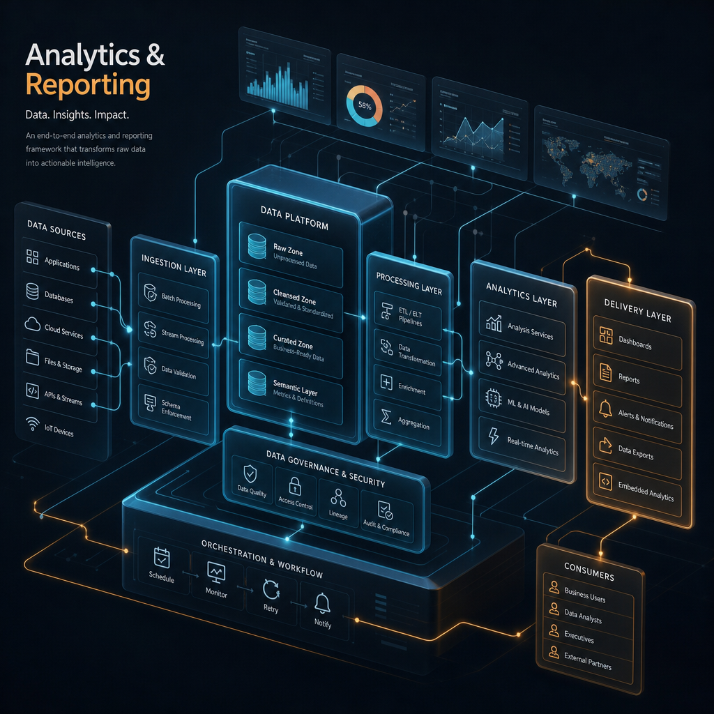 analytics and reporting Strategy and Architecture Blueprint 2026